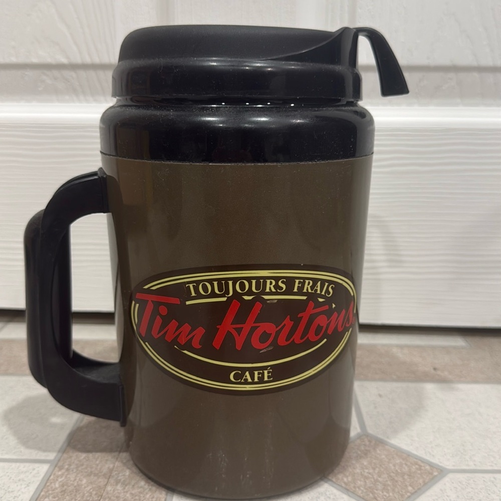 Tim Hortons Coffee 64 oz Jumbo Travel Mug Thermos